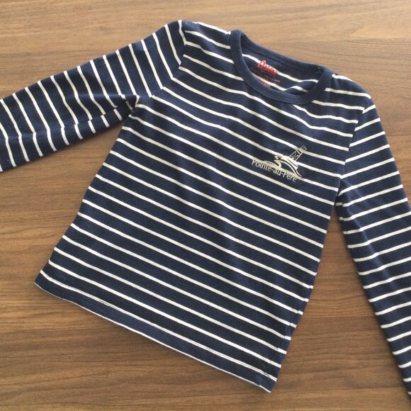 Set of 2 Kids' Fashion Tops – Nautical & Trendy Styles (Size 6 & Size 5) - Picture 2 of 4